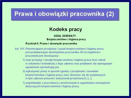 Zdjęcie Kodeks pracy: co to jest i jakie prawa reguluje dla pracowników